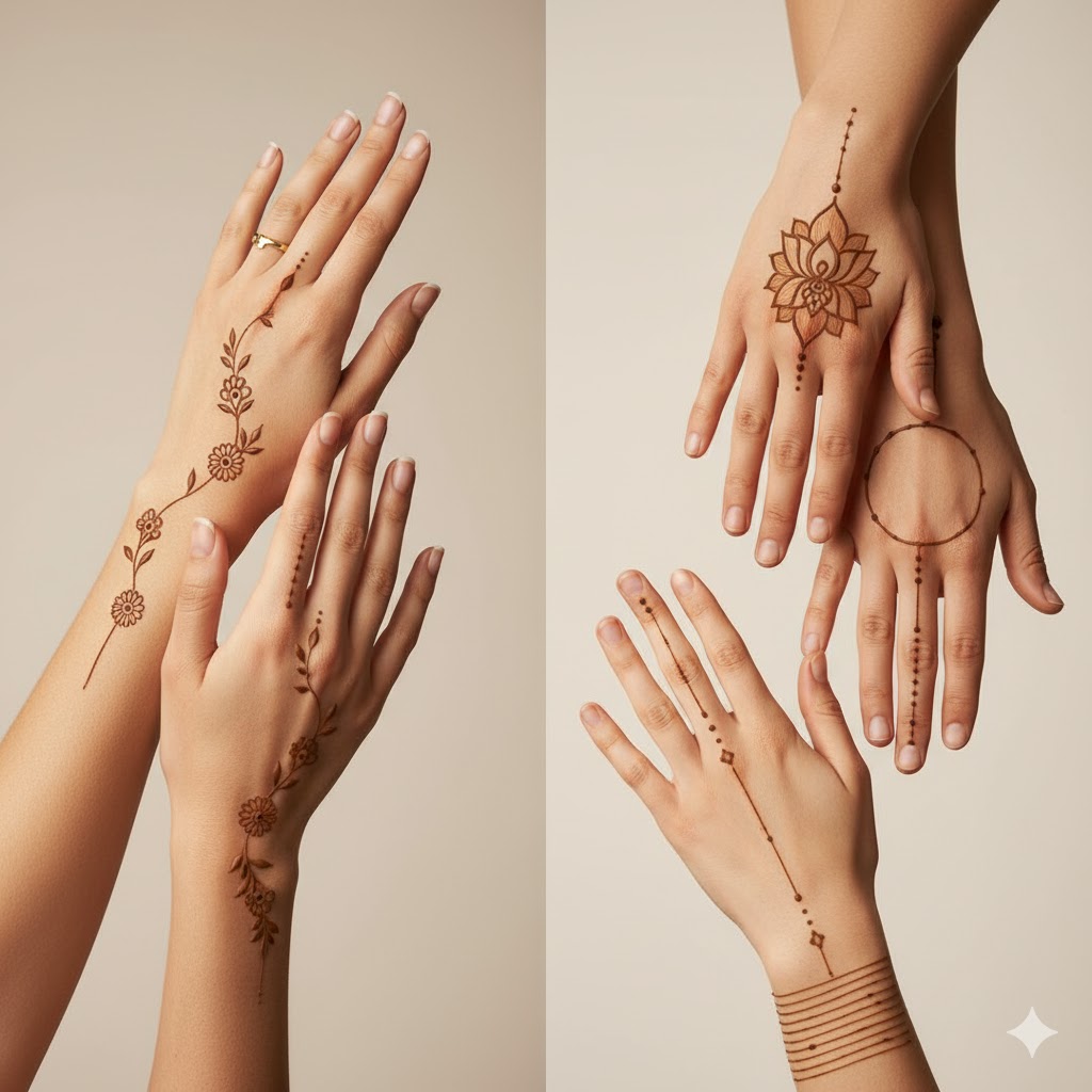Minimal Mehndi